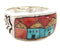 Multicolor Jewelry Native American Design Ring Size 11-1/2 YS67180